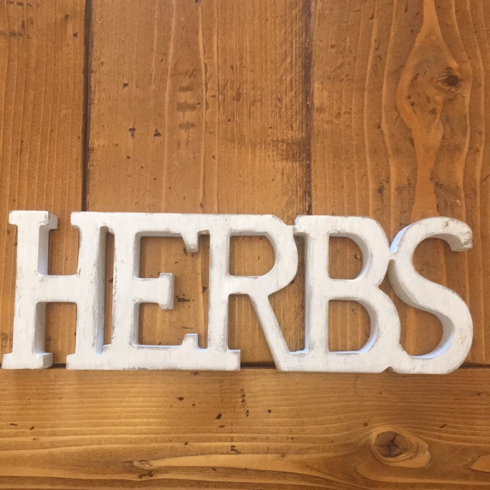 Kitchen sign